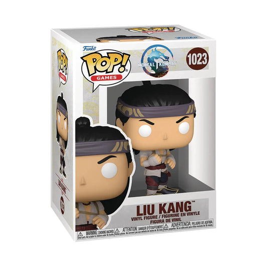Liu Kang Mortal Kombat Vinyl Figure #1023 in retail packaging for collectors