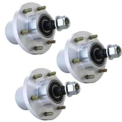 MOTIVITY 3 Pack Spindle Compatible with Ariens Gravely 1948FL, 1948FX, 1952FX, 2048FL, 2048FX, 2052FX, 2352FL, 2352FX, 2452FL, Great Dane Scamper, Chariot, Surfer 36" 48" 52" Decks 00200262, 200262