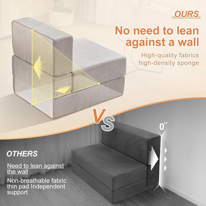 Multifunctional Folding Sofa Bed With Adjustable Backrest-3