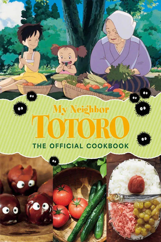 My Neighbor Totoro Official Cookbook hardcover featuring Studio Ghibli’s beloved characters