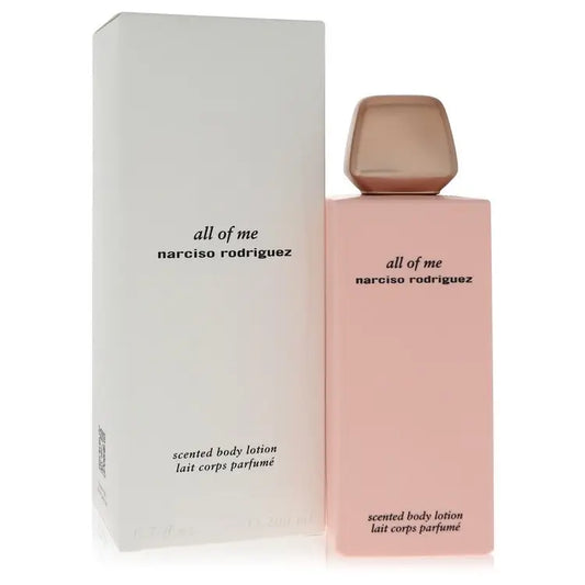 Narciso Rodriguez All of Me body lotion with retail box, luxurious narciso rodriguez body care
