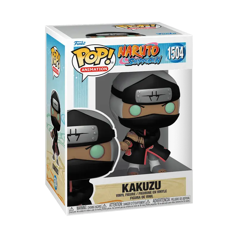 Naruto Shippuden Kakuzu Funko Pop figure in box for Naruto Shippuden Kakuzu collection