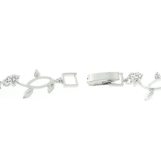 Nathan’s Vine Cubic Zirconia Bracelet - Bracelets