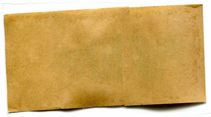 Rectangular tan textured paper featuring Navy Midshipman Bill the Goat pennant sticker decal