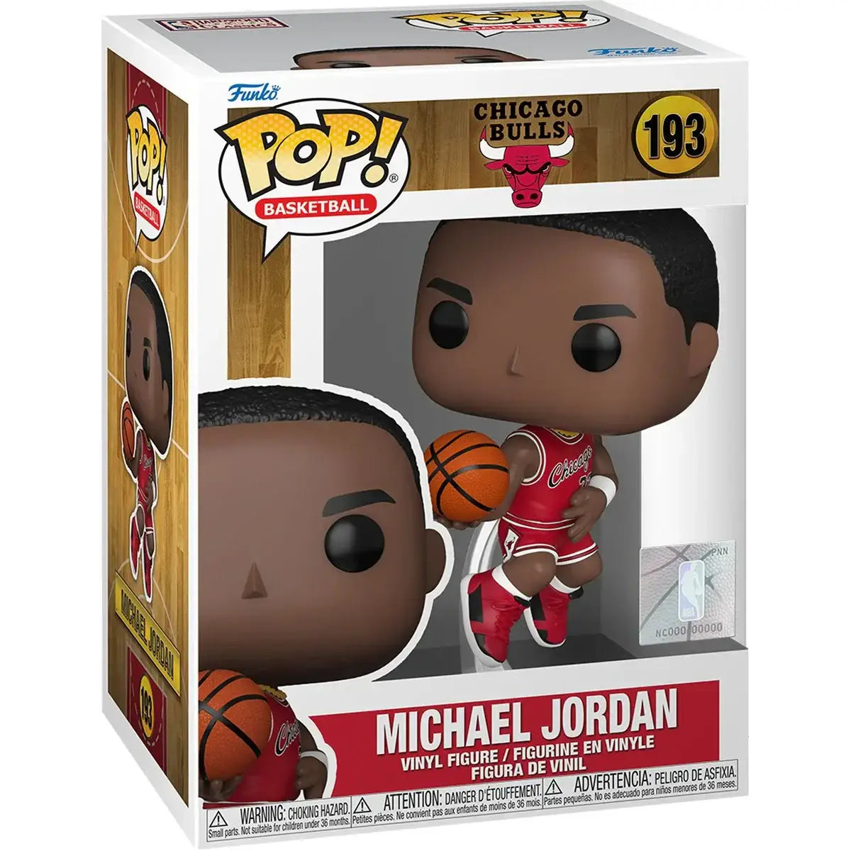 Michael Jordan Chicago Bulls Rookie Season Funko Pop Vinyl Figure #193 collectible