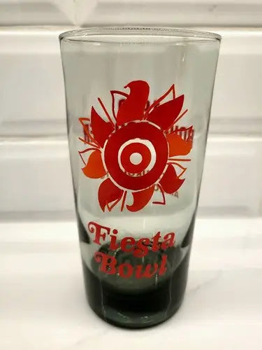 NCAA Vintage 1979 Fiesta Bowl Bowl Booster Souvenir Glass featuring Panthers and Wildcats