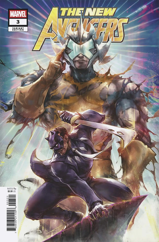 Marvel comic book New Avengers #3 Ivan Tao Killuminati Variant with dynamic superhero illustration