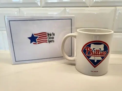 Philadelphia Phillies White Bell ceramic coffee mug for fans and collectors