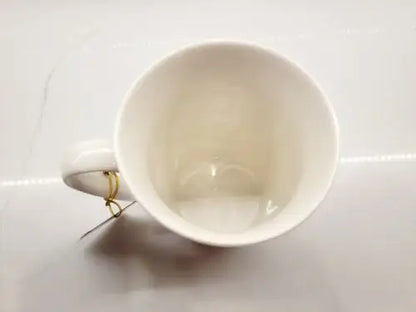 Empty white ceramic mug for NEW NFL Carolina Panthers Bone China Coffee Mug 14oz
