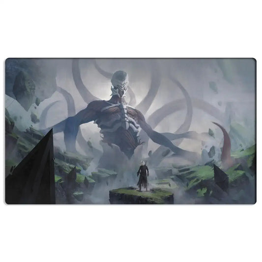 Gaming playmat with fantasy art design for Sorin Markov vs Eldrazi TCG CCG OCG trading card games