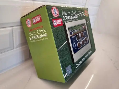 New Unopened NCAA Penn State Nittany Lions LED Scoreboard Alarm Clock in box