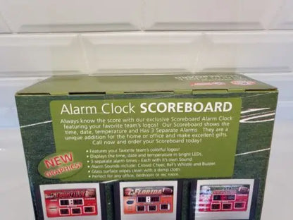 New Unopened NCAA Penn State Nittany Lions LED Scoreboard Alarm Clock with scoreboard alarm