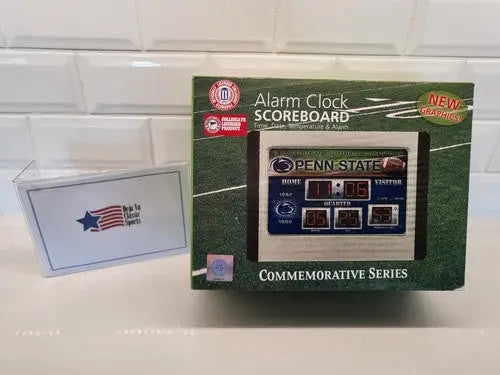 New Unopened NCAA Penn State Nittany Lions alarm clock with LED scoreboard and scoreboard alarm clock