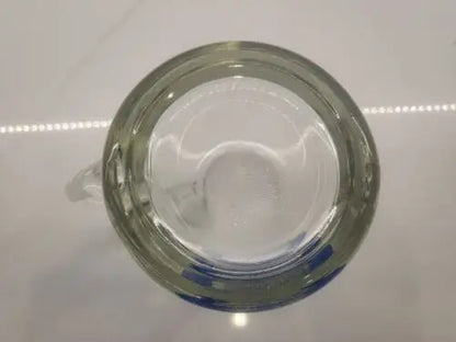 Clear glass mug for NFL 1976 Baltimore Colts Corrals Beer Stein collectible