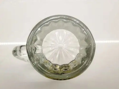 Textured glass mug featuring NFL 2008 Pittsburgh Steelers Superbowl XLIII Championship design