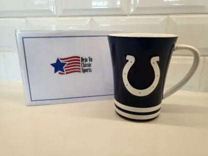 NFL Baltimore Colts Two Toned Coffee Mug by Boelter Brands for fans and collectors