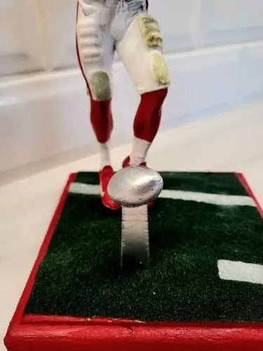NFL Custom McFarlane Patrick Mahomes Action Figure with Super Bowl Trophy Display