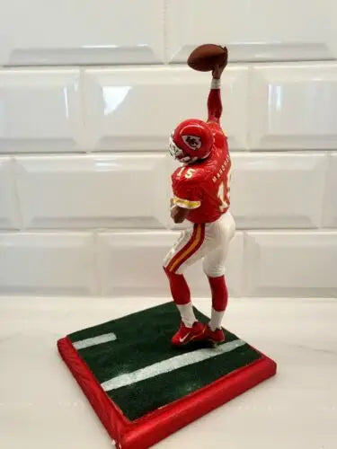 Kansas City Chiefs Patrick Mahomes Custom McFarlane Action Figure with Super Bowl Trophy