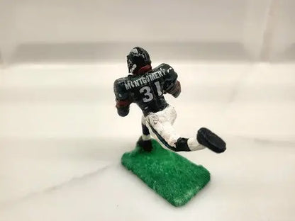 Football player figurine of Wilbert Montgomery from the Philadelphia Eagles for NFL fans