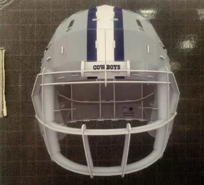 Dallas Cowboys football helmet from Foco PLZL collection showcasing Cowboys 3D helmet design