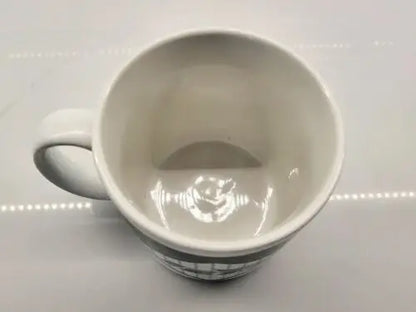 Empty Ceramic Coffee Mug featuring York Jets Green and White Logo Design
