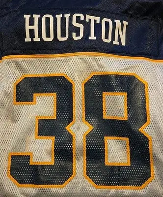 NFL Super Bowl Houston jersey XXL with number 38 and date on tag