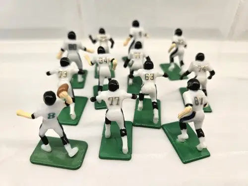 Toy football players for NFL Tudor 12 Jacksonville Jaguars electronic football game
