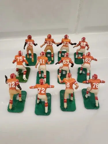 Vintage toy football players for NFL Buccaneers electronic football collectible
