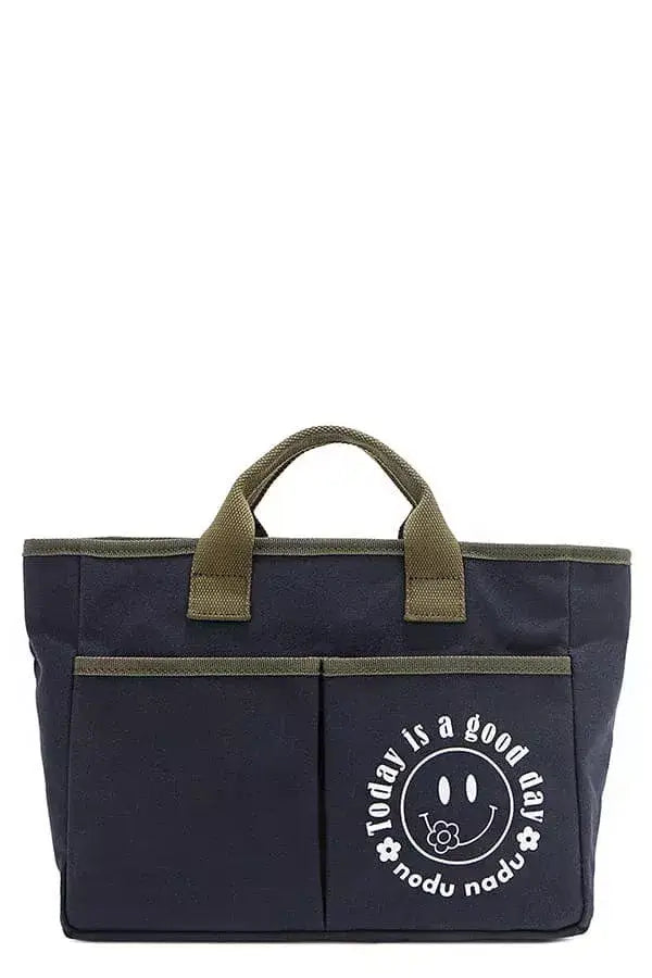 Nicole Lee USA Canvas Tote Bag - NAVY / One Size