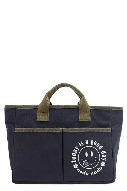 Nicole Lee USA Canvas Tote Bag - NAVY / One Size