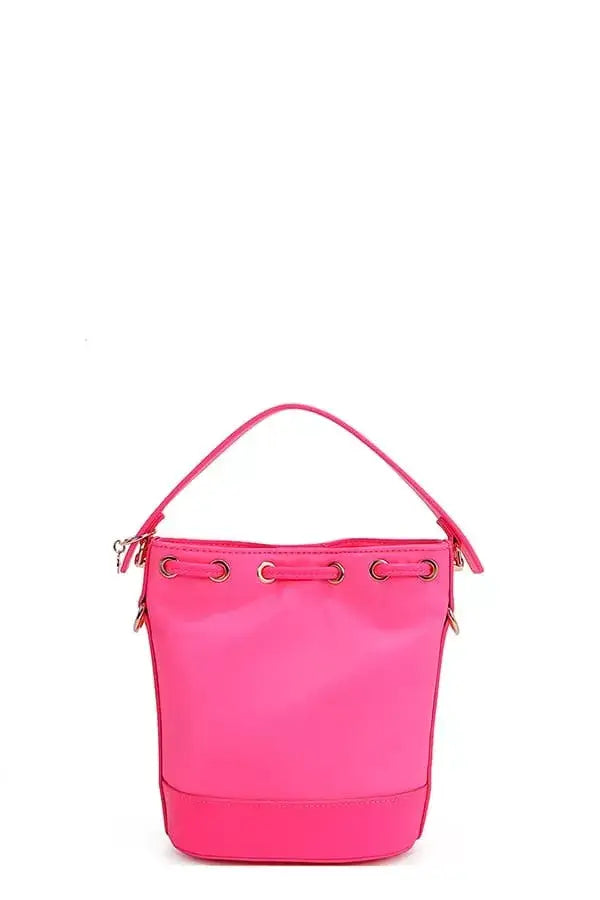 Nicole Lee USA Color Patch Bucket Bag