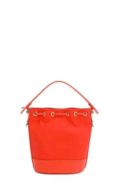Nicole Lee USA Color Patch Bucket Bag