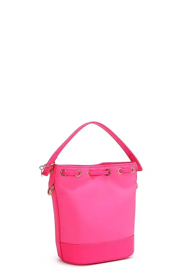 Nicole Lee USA Color Patch Bucket Bag