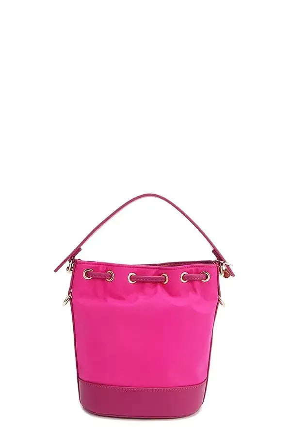 Nicole Lee USA Color Patch Bucket Bag