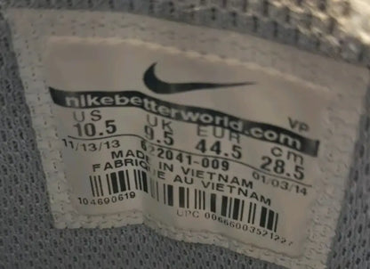 Nike Air Max Hyperdunk 2011 Low 524041-009 Blue Red Basketball Shoes Size 10.5