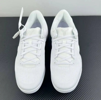 All-white Nike Kobe 8 Protro Halo for fast shipping and quick delivery within business days