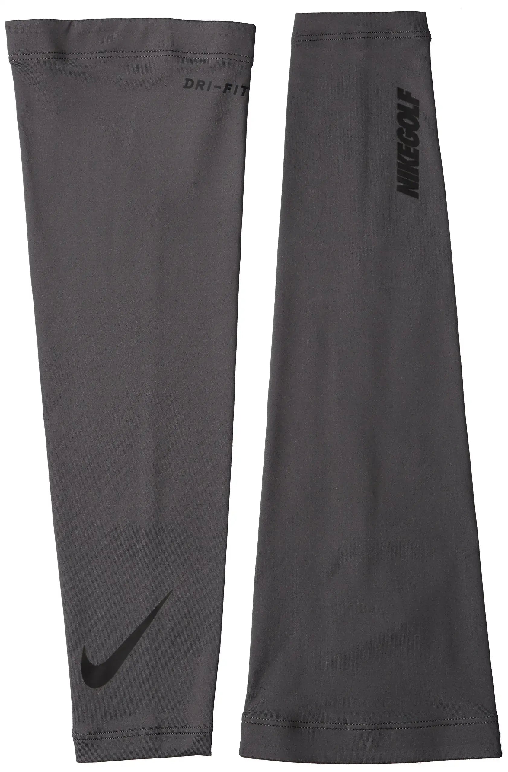 Gray Nike Mens Solar Sleeve in XS/S size for athletic performance and sun protection
