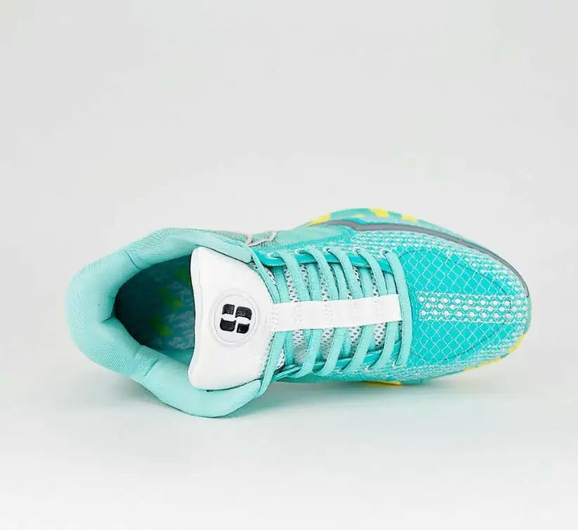 Nike Sabrina 1 Lonescu Ice Blue athletic shoe with textured mesh, fast shipping available
