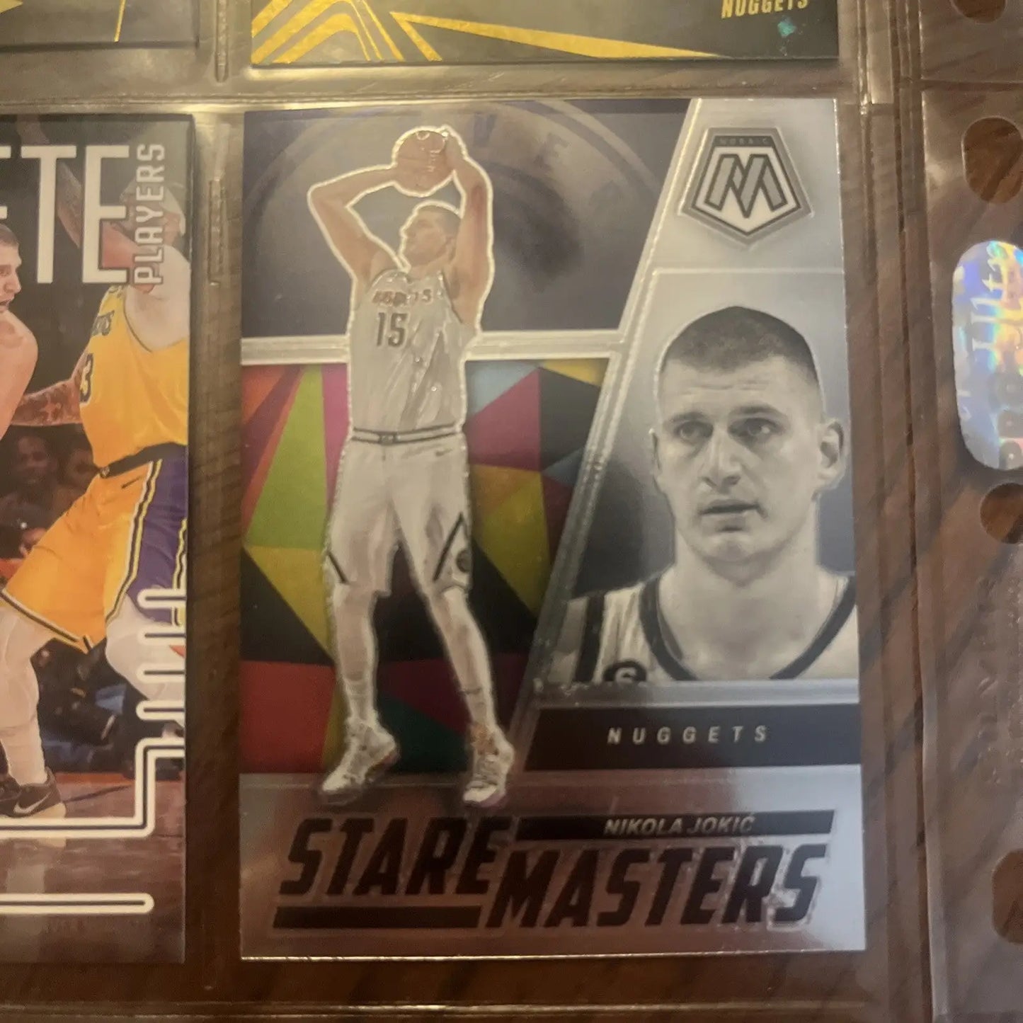 Nikola Jokic basketball card from Nikola Jokic 16 Card Lot trading cards collection
