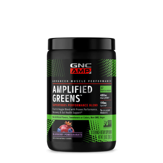 GNC Superfoods Amplified Greens Blue Pomegranate