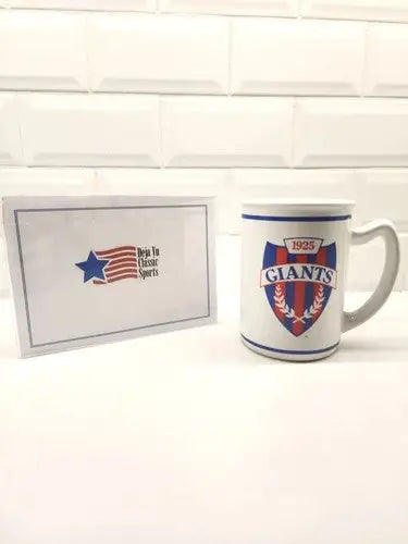 NY Giants 1925 Russ Berry Mug