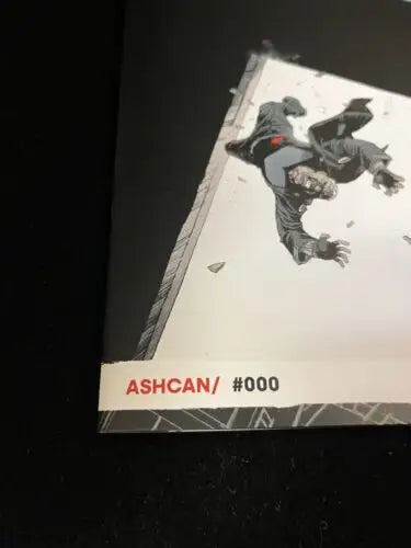 Comic book cover of OLD DOG #0 promo ashcan image signed by Declan Shalvey auto