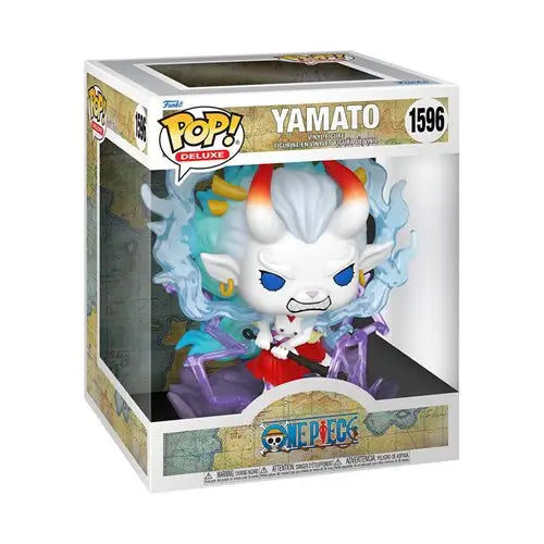 Yamato One Piece Deluxe Funko Pop Vinyl Figure #1596 showcasing vibrant design and detail