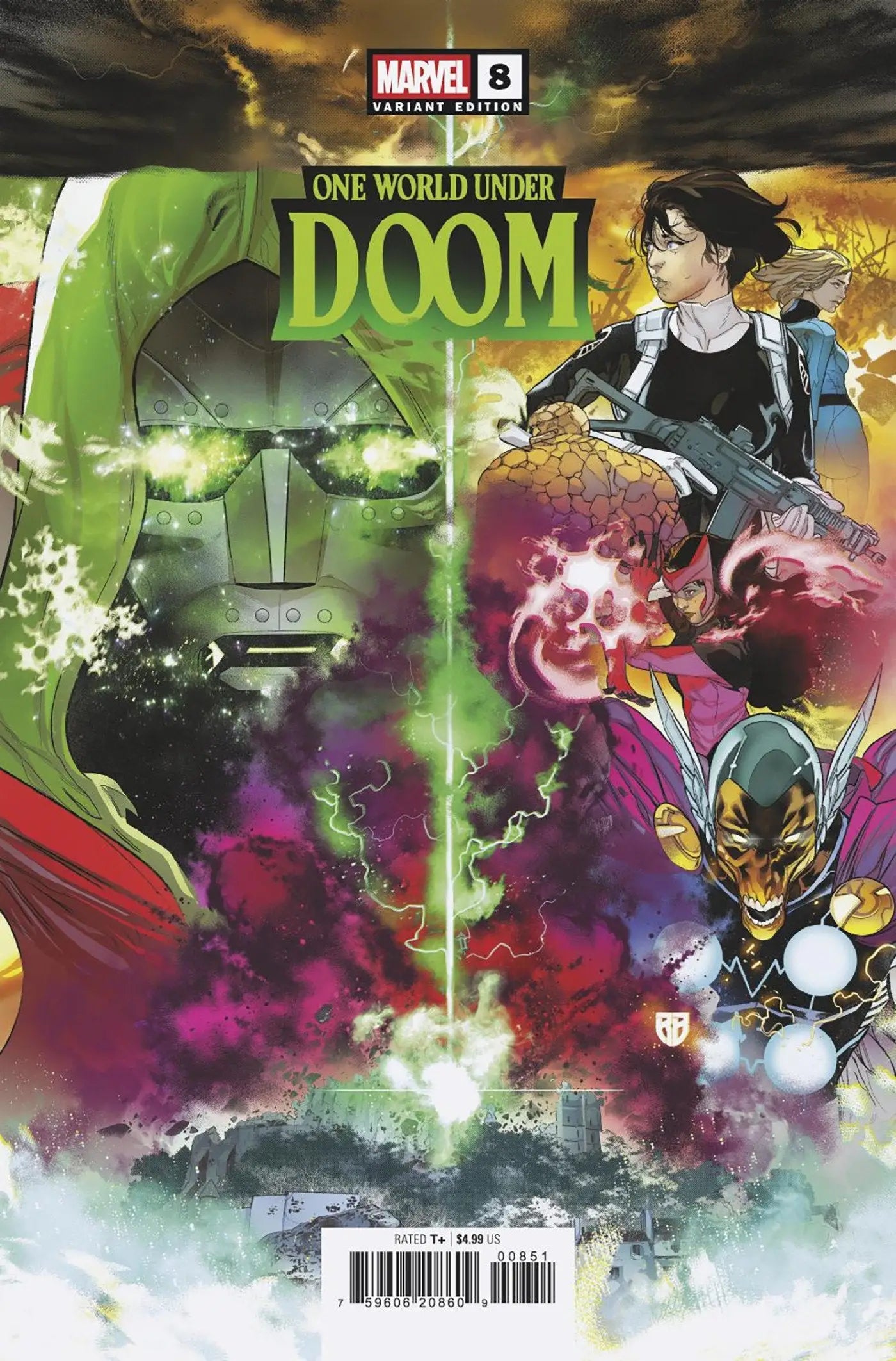One World Under Doom #8 R.B. Silva Variant - Comic Book
