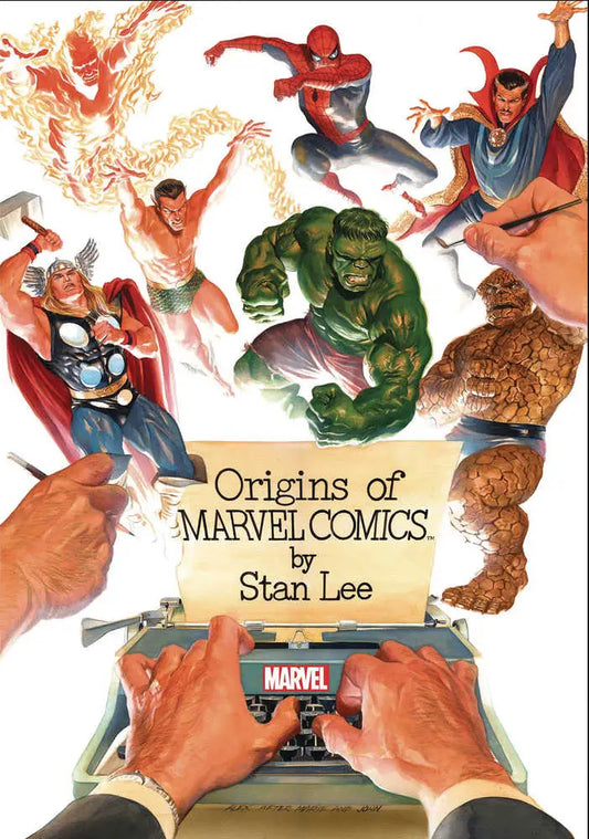 Marvel comics cover featuring Silver Age artwork from the Origins Of Marvel Comics Deluxe Hardcover Edition
