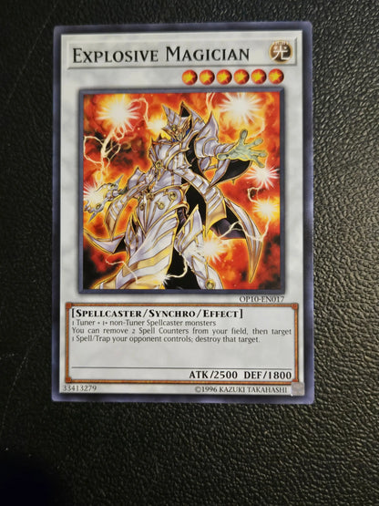 OTS Tournament Pack 10 #OP10-EN017 Explosive Magician - Trading Cards