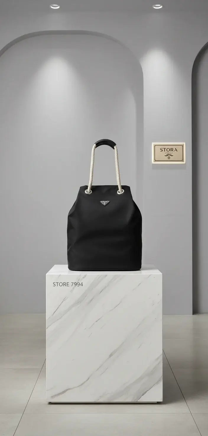 PRADA Medium Mariner Re-Nylon Bucket Bag