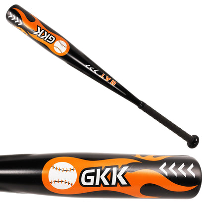 GKK Baseball Bat Kids Baseball Bat Series |-11| Tee Ball Bat Lightweight Batting Practice Bat Baseball Training Equipment |1 Pc. Aluminum| 2 1/4 Barrel | 24" 25" 26"