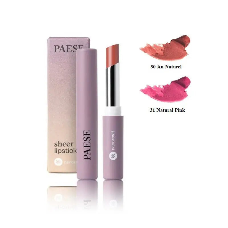 PAESE | Nanorevit Sheer Lipstick | 2.2 g - Lipstick