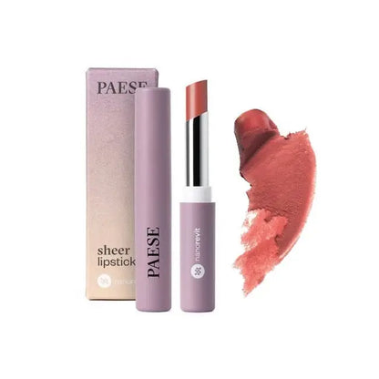 PAESE | Nanorevit Sheer Lipstick | 2.2 g - Au Naturel - 30 - Lipstick